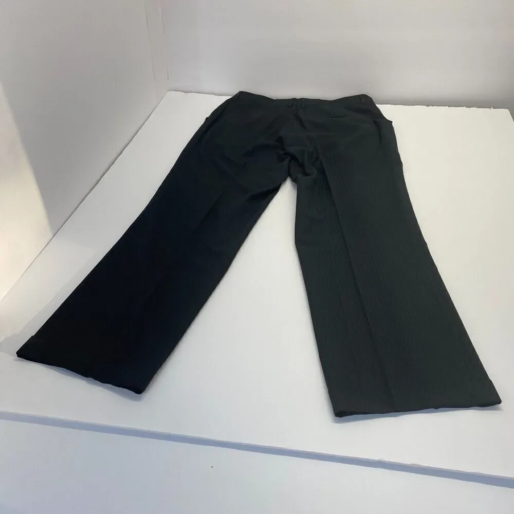 Tzarelli Designed Italy Men’s Wool Dress Pants Size 38R Black